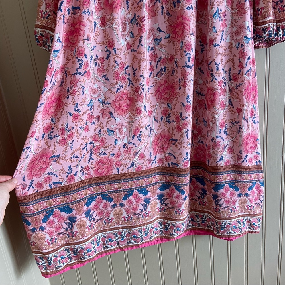 Noracora Boho Peasant Cottage Fairy Dress Women’s Size Medium - Picture 6 of 8